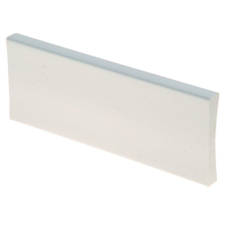 Peitelista Maler PVC, 10x58x2200mm, valkoinen