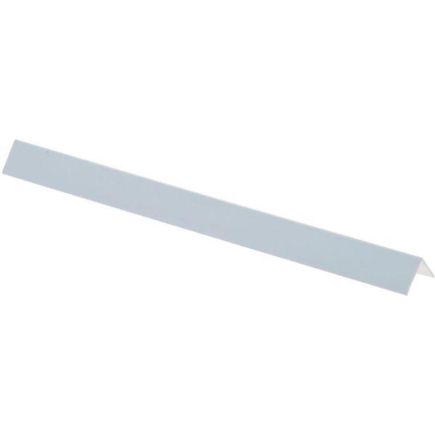 Kulmalista Maler PVC, 12x12x2700mm, valkoinen
