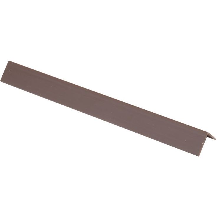 Kulmalista Maler PVC, 15x15x2700mm, ruskea