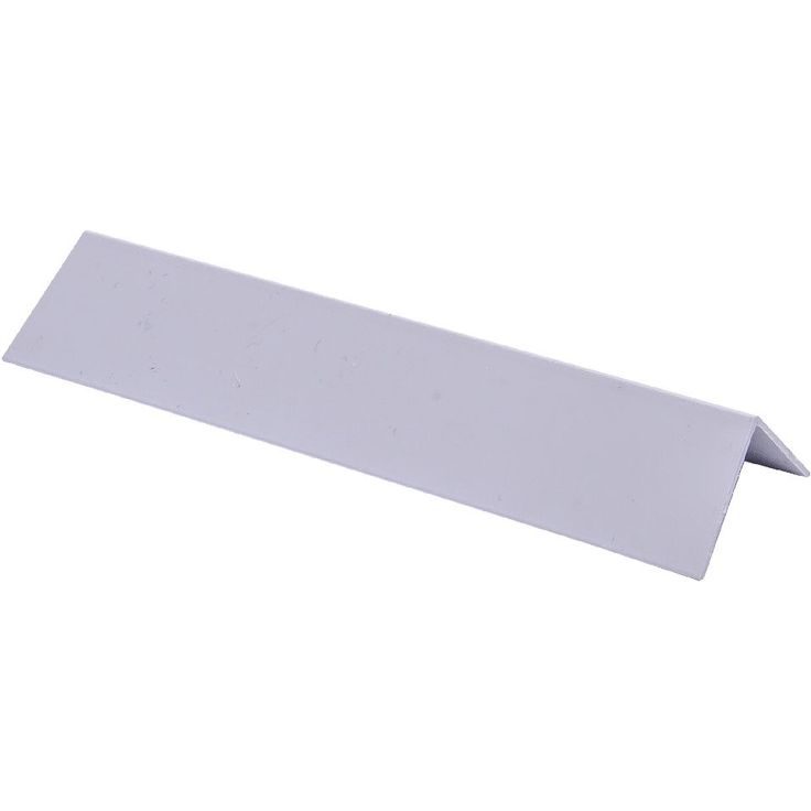 Kulmalista Maler PVC, 24x24x2700mm, harmaa