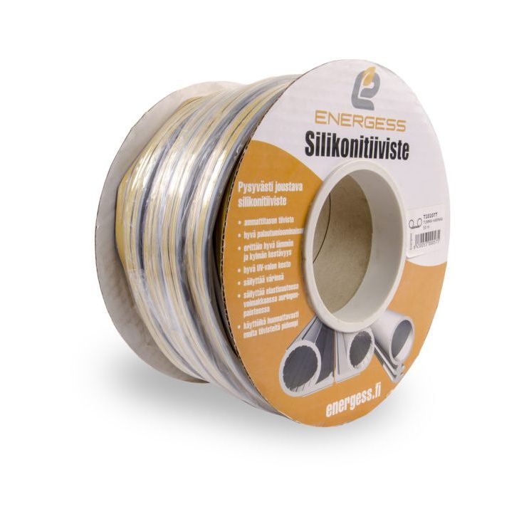 Tarratiiviste Maler, 50m/rll, tumma harmaa, silikoni MLRT10108-050