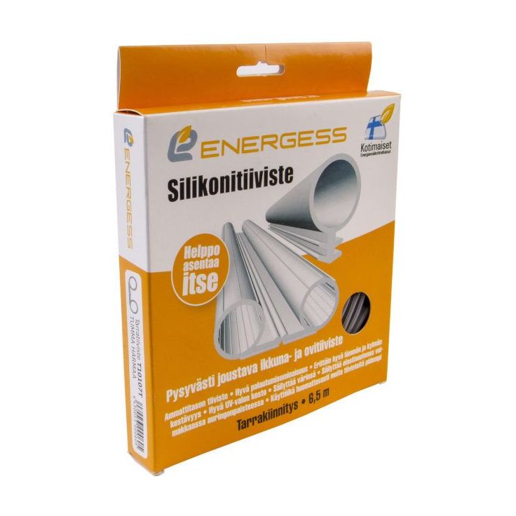 Tarratiiviste Maler, 6,5m/rll, tumma harmaa, silikoni