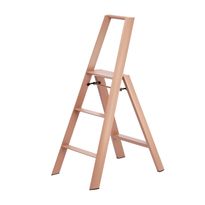 Taloustikas Hasegawa Lucano ML2, 3-askelmaa, alumiini, ruskea, Verkkokaupan poistotuote