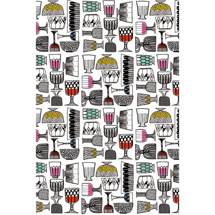 Kuitutapetti Marimekko Kippis, 14100, 0,70x10,05m, non-woven