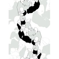 Kuitutapetti Marimekko Ystävät, 23361, 0,70x10,05m, non-woven