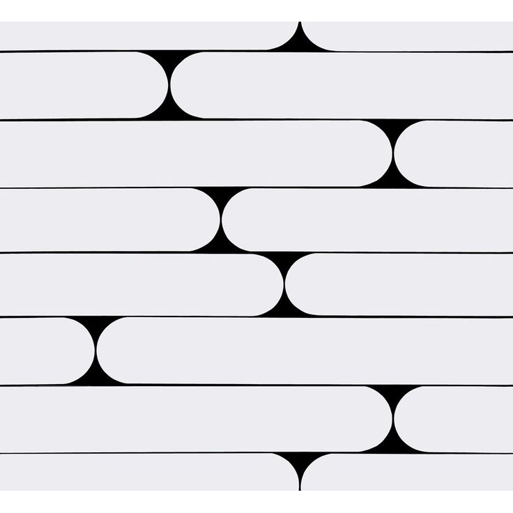 Tapetti Marimekko Putki, mustavalkoinen, 0.7x10.05m
