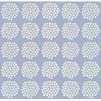 Tapetti Marimekko Puketti, vaaleansininen, 0.7x10.05m