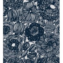 Tapetti Marimekko Kurjenpolvi, tummansininen, 0.7x10.05m