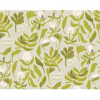 Tapetti Marimekko Kasvio, limenvihreä, 0.7x10.05m