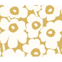 Tapetti Marimekko Unikko, kiiltävä, kulta, 25906