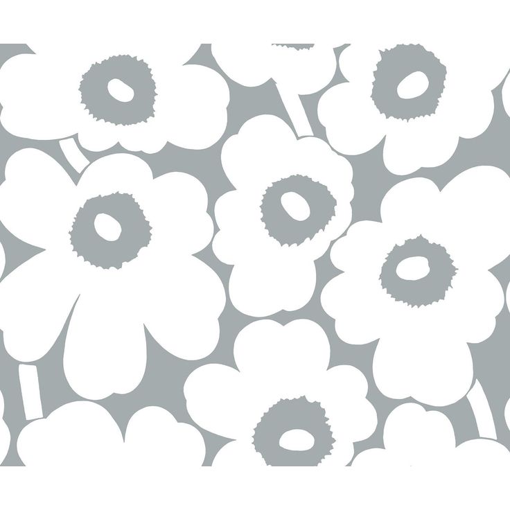 Tapetti Marimekko Unikko, 0.7x10.05m, kiiltävä, non-woven