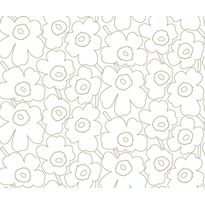 Tapetti Marimekko Piirto Unikko, hiekka, 25914