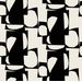 Tapetti Marimekko Konkelo, mustavalkoinen, 25940