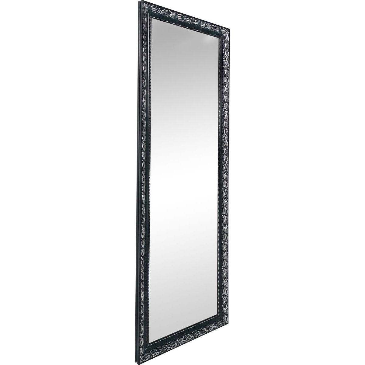 Peili M&M Tanja, 50x150cm, musta/hopea