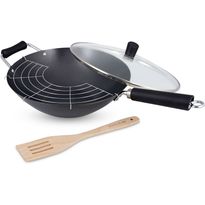 Wokkipannu tarvikkeineen Ken Hom Excellence, non-stick, 31cm