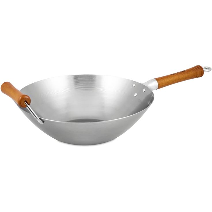 Wokkipannu Ken Hom Excellence, hiiliteräswok, 32cm