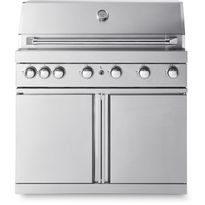 Kaasugrilli Myoutdoorkitchen Stainless Collection, 6 poltinta, infrapunapoltin