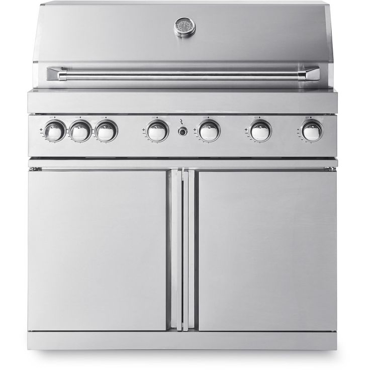 Kaasugrilli Myoutdoorkitchen Stainless Collection, 6 poltinta, infrapunapoltin