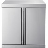 Säilytyskaappimoduuli Myoutdoorkitchen Stainless Collection, 2 ovea