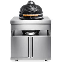 Kesäkeittiön Kamado-moduuli Myoutdoorkitchen Stainless Collection