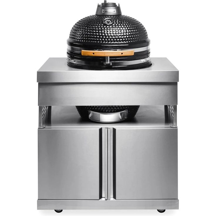 Kesäkeittiön Kamado-moduuli Myoutdoorkitchen Stainless Collection