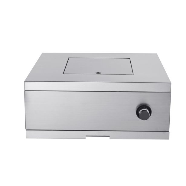 Sivupoltinmoduuli Myoutdoorkitchen Nordic Line, integroitava, ruostumaton teräs
