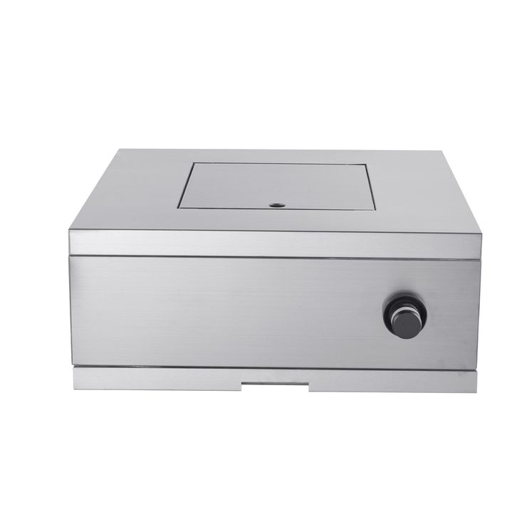 Sivupoltinmoduuli Myoutdoorkitchen Nordic Line, integroitava, ruostumaton teräs