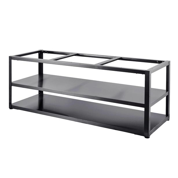 Perusmoduuli Myoutdoorkitchen Nordic Line, 180 cm, 3 moduulia, musta