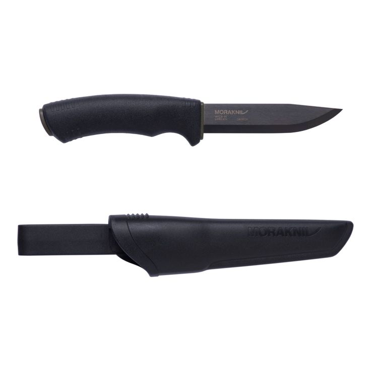 Puukko Morakniv Bushcraft BlackBlade, paksuus 3, 2mm