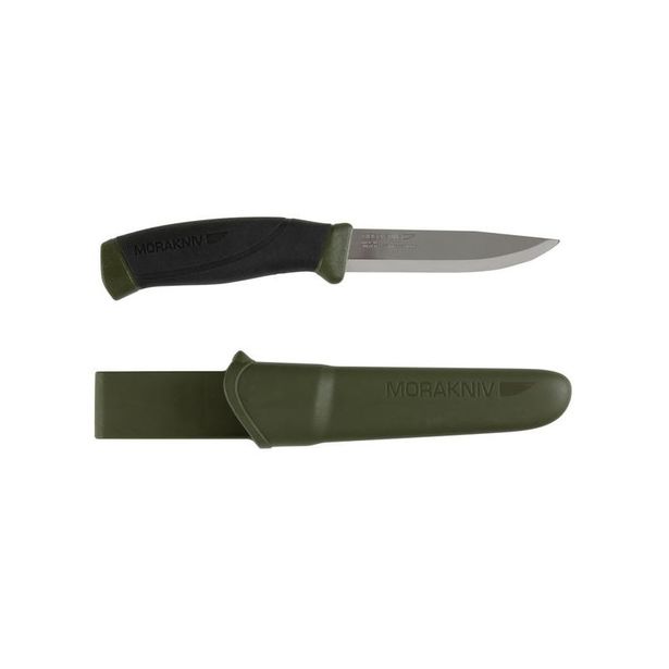 Puukko Morakniv Companion, 2, 5mm, sotilasvihreä kahva