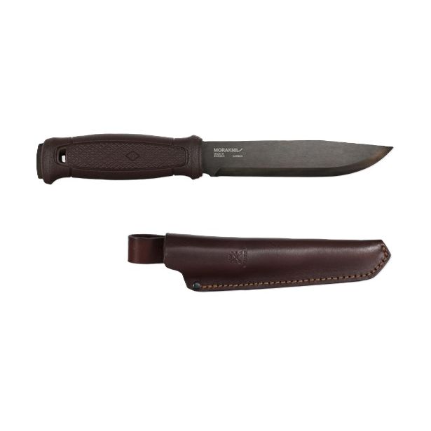 Puukko Morakniv Garberg Grand BlackBlade™, 142mm, nahkatupella