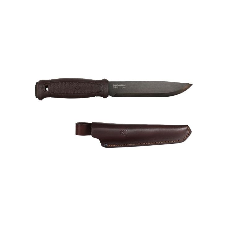 Puukko Morakniv Garberg Grand BlackBlade™, 142mm, nahkatupella