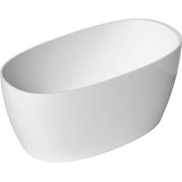 Kylpyamme Mora Lava III, 1400x567 mm, komposiitti, valkoinen