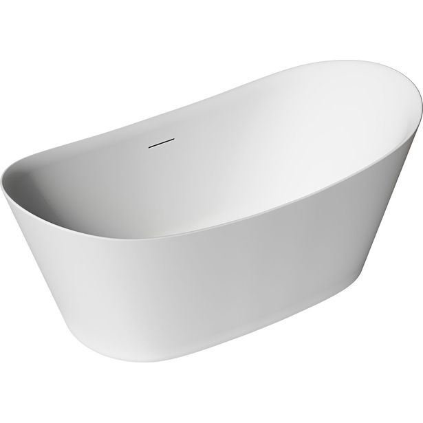 Kylpyamme Mora Mare VIII, 810x480 mm, valkoinen
