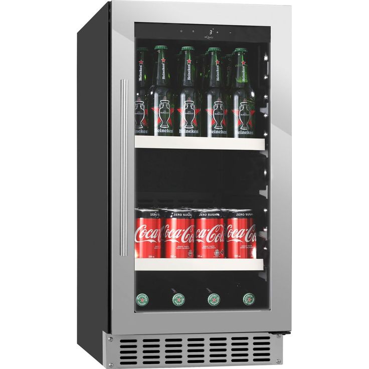 Juomakaappi mQuvée BeerServer 40 BS40S-700, 40cm, teräs, integroitava