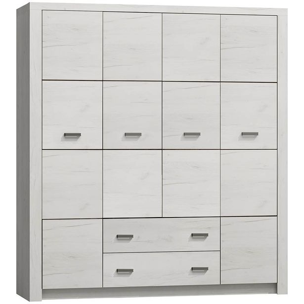 Vaatekaappi Nomla INDIANAPOLIS 18, saranaovet, 178x214cm