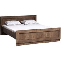 Sängynrunko Nomla TADEUSZ 20, 160x200cm patjalle, ruskea