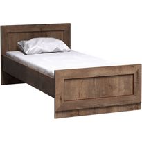 Sängynrunko Nomla TADEUSZ 21, 90x200cm patjalle, ruskea