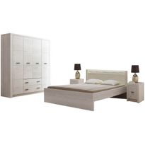 Makuuhuoneen huonekalusetti Nomla INDIANAPOLIS I, eri värejä