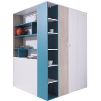 Kulmavaatekaappi Nomla PLANET SYSTEM 1, 135x135x190cm