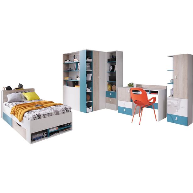 Nuorten huonekalusetti Nomla PLANET SYSTEM II, eri värejä