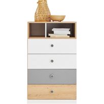 Lipasto Nomla PIXEL SYSTEM PX10, 60x100cm, valkoinen/ruskea