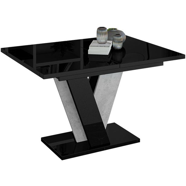 Jatkettava ruokapöytä Nomla VINEY, 120/160x90cm