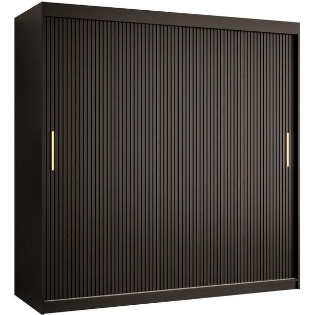 Liukuovivaatekaappi Nomla RIFLO SLIM 1 180, 180x200cm