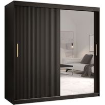 Liukuovivaatekaappi Nomla RIFLO SLIM 2 180, 180x200cm