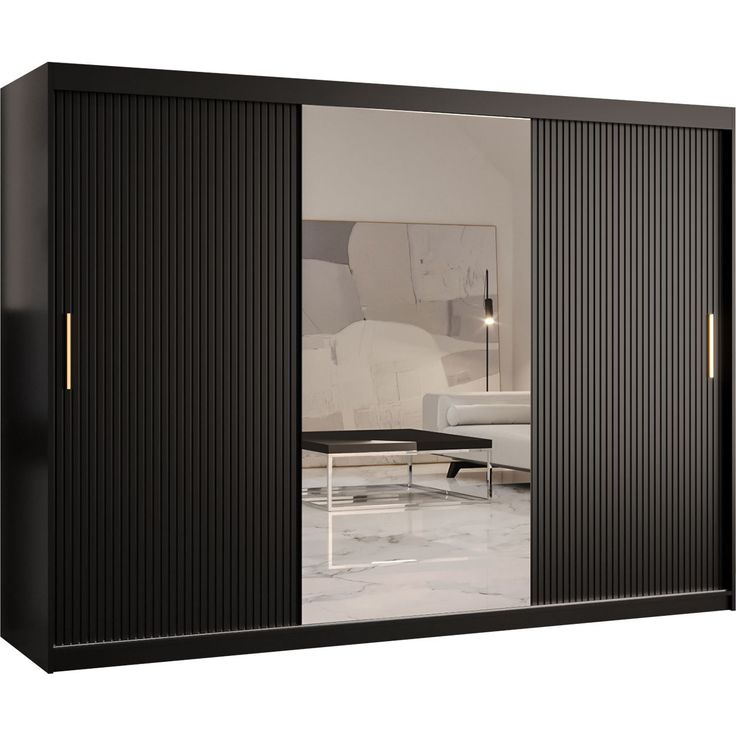 Liukuovivaatekaappi Nomla RIFLO SLIM 2 250, 250x200cm