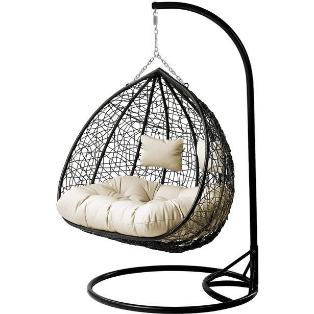 Riipputuoli Nomla Olivia, musta/beige