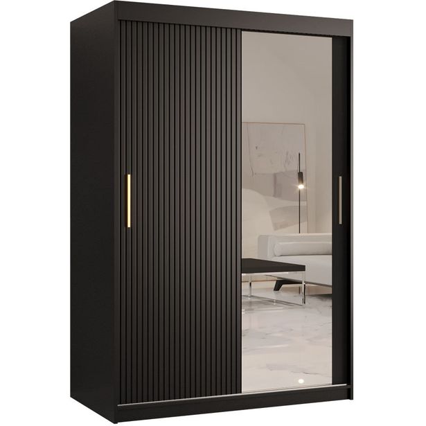 Liukuovivaatekaappi Nomla RIFLO SLIM 2 120, 120x200cm