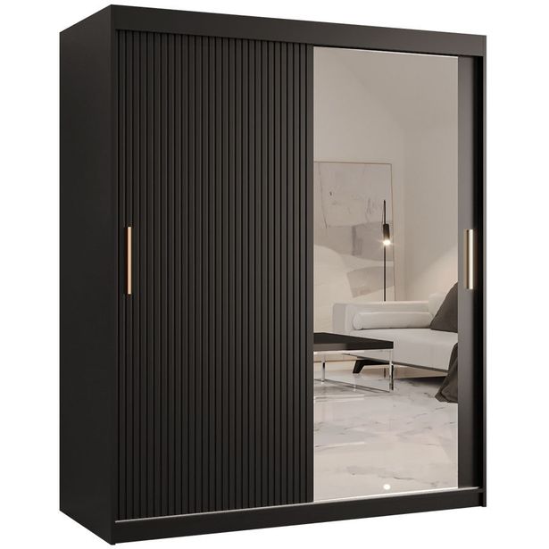 Liukuovivaatekaappi Nomla RIFLO SLIM 2 150, 150x200cm