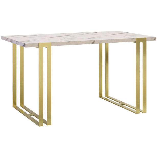 Jatkettava ruokapöytä Nomla HORTEN ZLOTY 140, 140/240x80cm, eri värejä